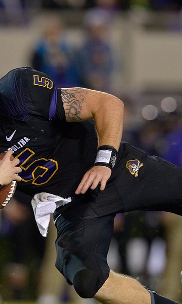 No. 18 East Carolina takes UConn's best shot, wins 31-21